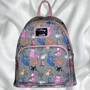 Loungefly Aristocats And The Cheshire Cat Mini Backpack